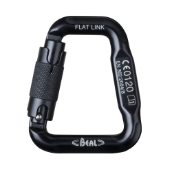 Karabinek Beal FLAT LINK - black